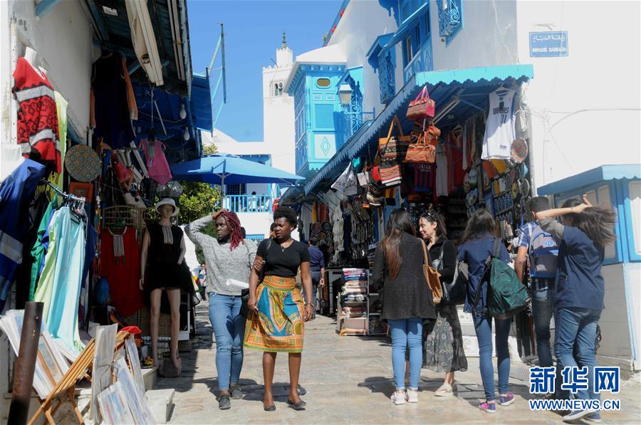 سيدي بو سعيد .. مدينة تونسية بلونين الأزرق والأبيض
