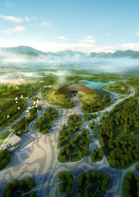 الإعلان عن تصميم الجناح الصيني في إكسبو بكين للبستنة 2019