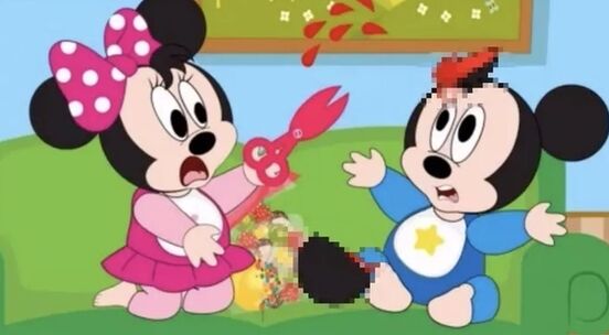 الصين تعلن الحرب على الاباحية والعنف والارهاب في أفلام الكارتون المشوهة